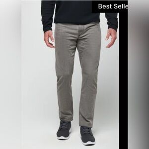 Men's Slim Fit Light Gray Pants